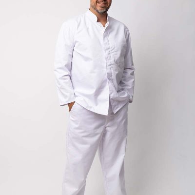 Komplet muške medicinske uniforme sa pantalonama