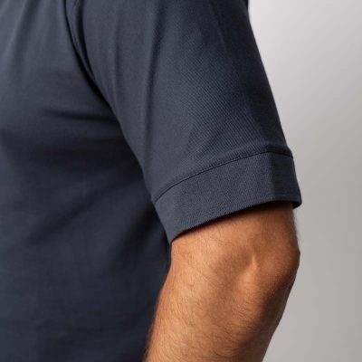 Muška trgovacka uniforma – tamnoplava polo majica, kratak rukav